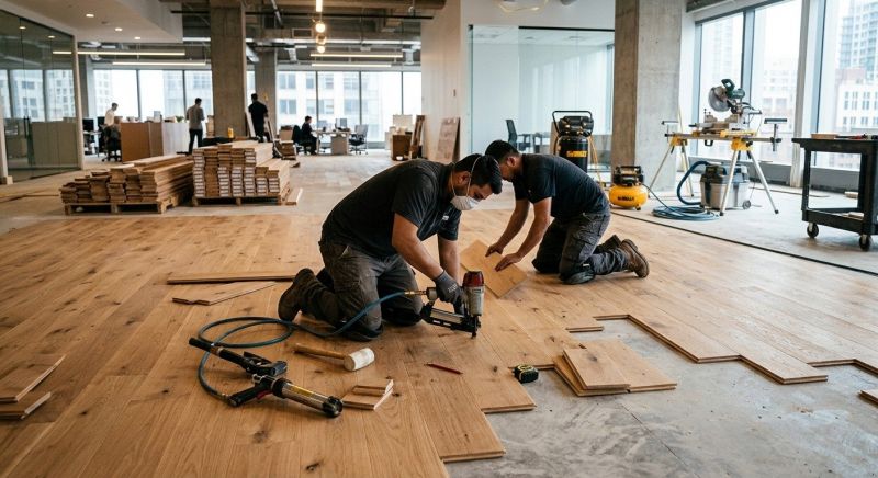 Commercial Hardwood Service in Clifton, VA