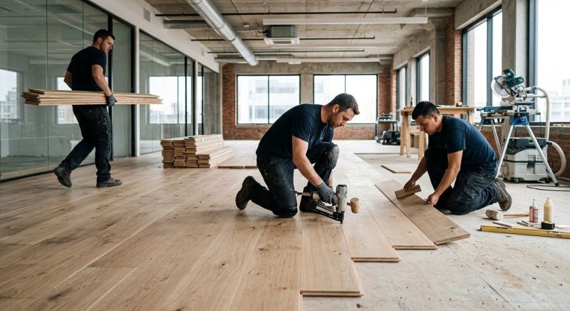 Commercial Hardwood Service in Manassas, VA