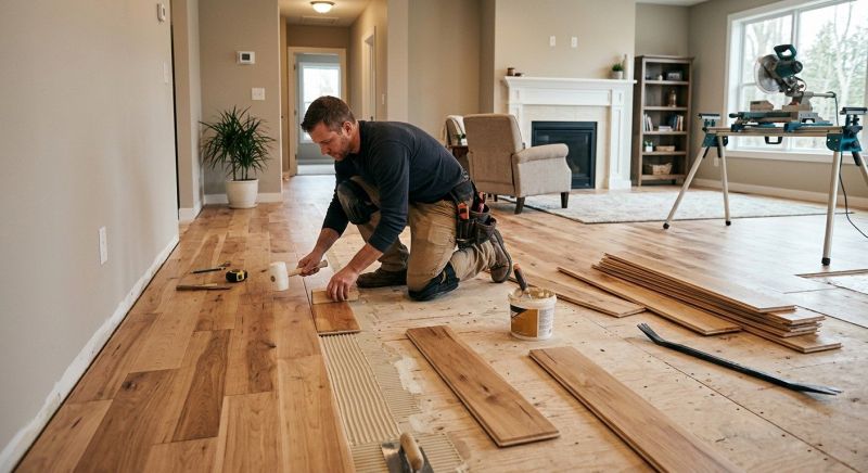 Engineered Wood Installation in Fauquier County, VA