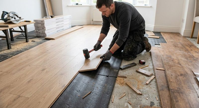 Laminate Floor Installation in Centreville, VA