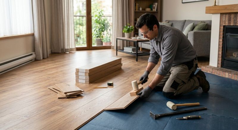 Laminate Floor Installation in Dumfries, VA