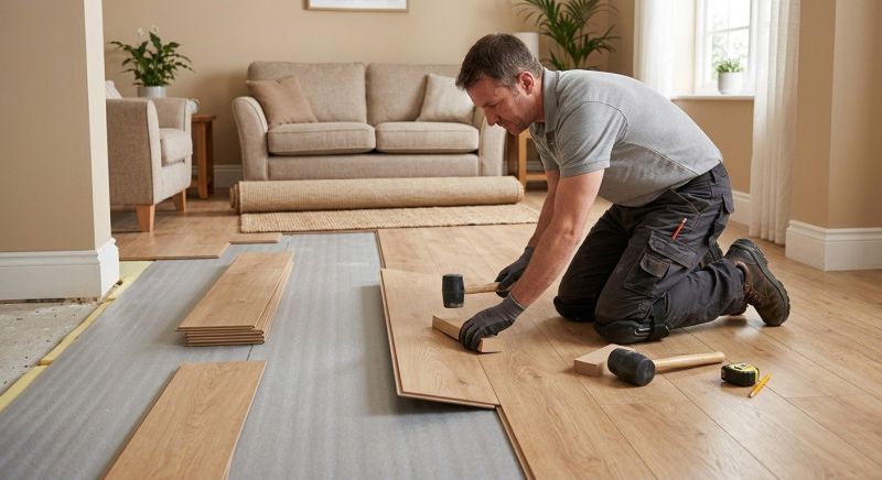 Laminate Floor Installation in Marshall, VA