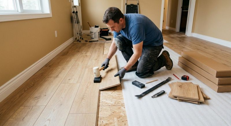 Laminate Floor Installation in Reston, VA