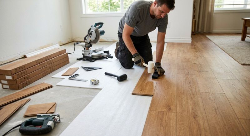 Laminate Floor Replacement in Catlett, VA