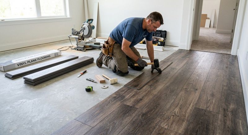 Linoleum Flooring Replacement in Fauquier County, VA