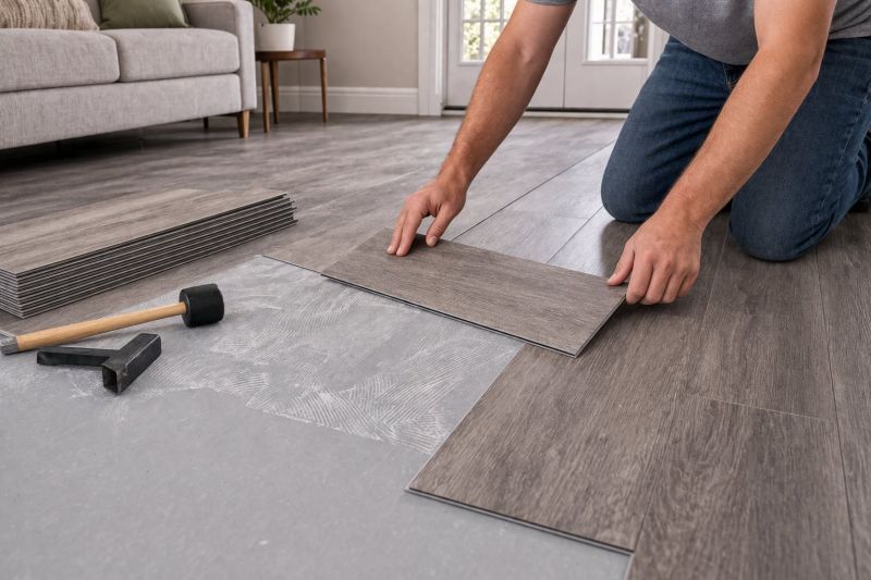 Luxury Vinyl Tile Installation in Herndon, VA