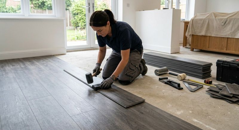Luxury Vinyl Tile Installation in Fauquier County, VA