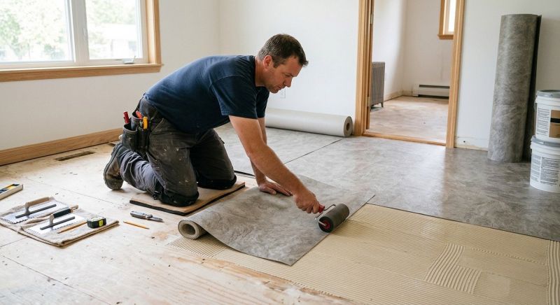 Sheet Flooring Installation in Centreville, VA