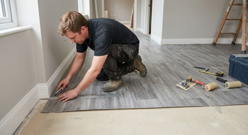 Sheet Flooring Installation in Reston, VA