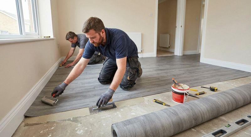 Sheet Linoleum Installation in Culpeper, VA