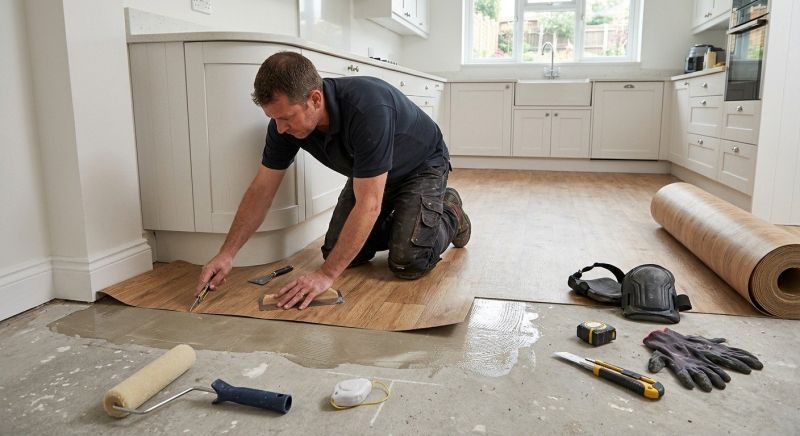 Sheet Linoleum Installation in Triangle, VA
