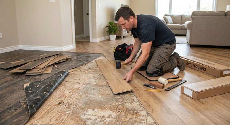 Vinyl Flooring Installation in Burke, VA