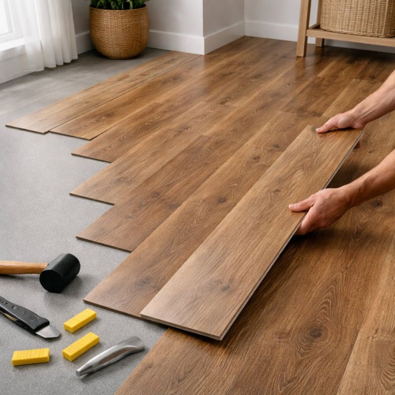 Vinyl Plank Floor Installation in Fauquier County, VA