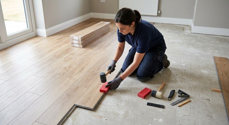 Vinyl Plank Floor Installation in Fauquier County, VA